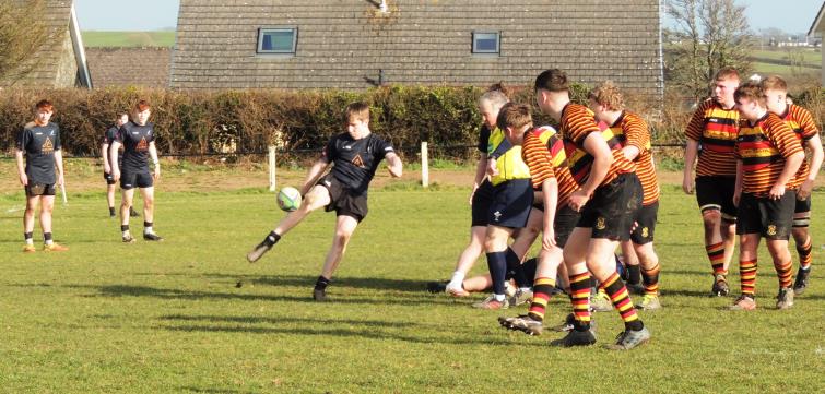 Rhys Power kicks deep